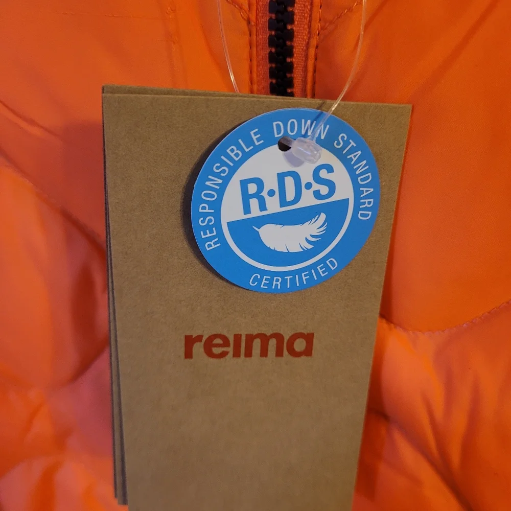 NWT Reima Light Down Jacket- Fossila 11 Years - Picture 6 of 8